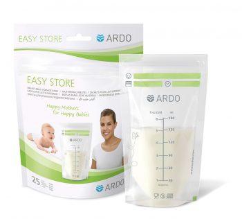 Ardo Easy Store moedermelk bewaarzakjes (25 stuks) – Nieuw